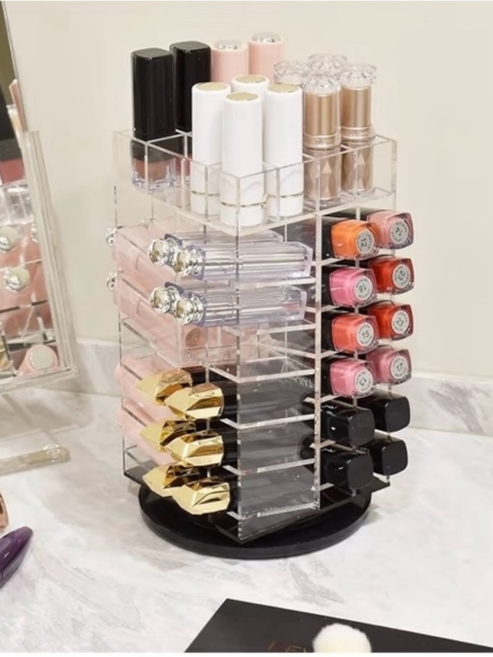 Rotating Lipstick Caddy